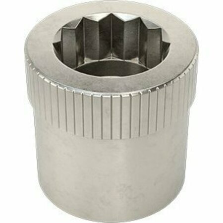 BSC PREFERRED 18-8 Stainless Steel Socket Nut 1/4-28 Thread Size 90372A103